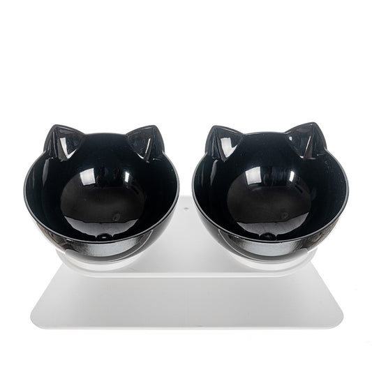 Schalen in Form eines Katzenkopfes - Set