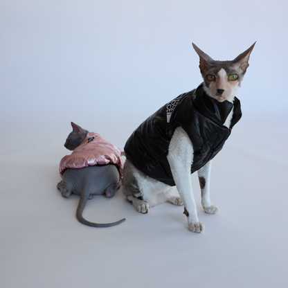 Luxusní zimní bunda pro psy a kočky THE DOG FACE