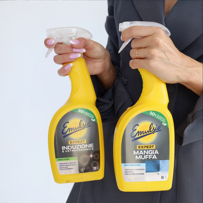 Emulsio Expert Nutri Pelle e Cuoio 600 ml – čisticí a impregnační sprej na kůži a kožené povrchy, ideální pro domácnosti se zvířaty