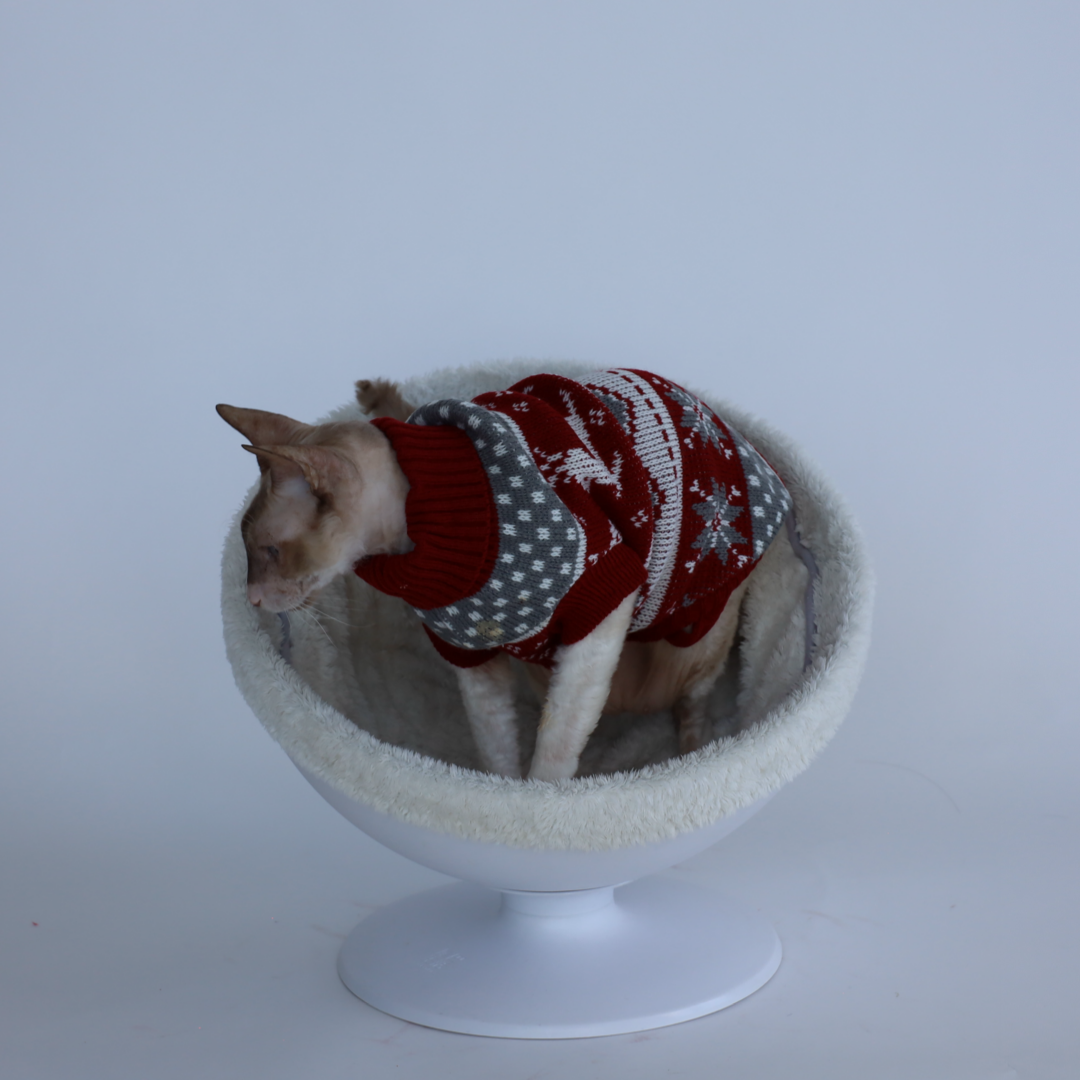 Vánoční svetr pro kočky a malé psy