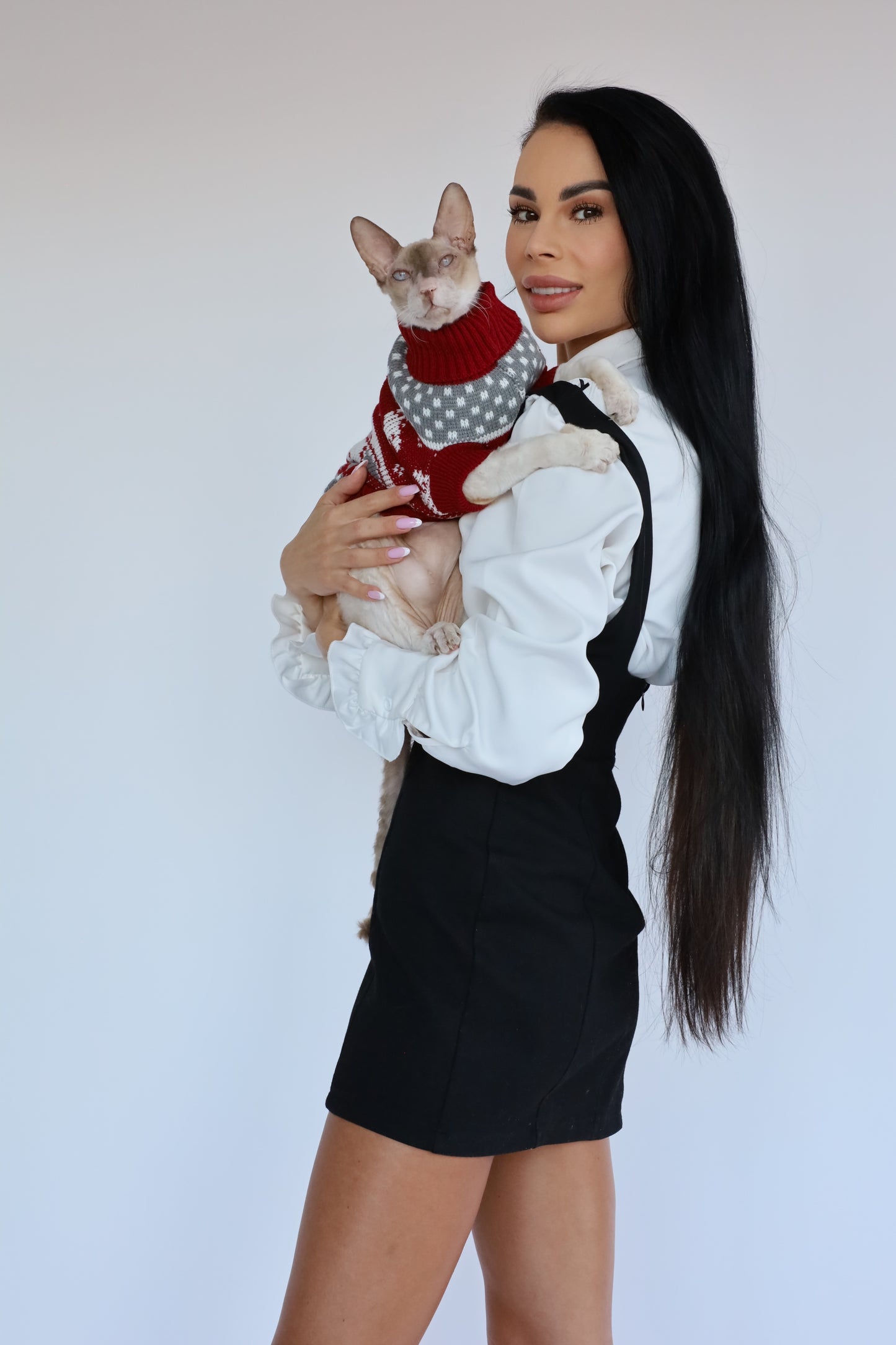 Vánoční svetr pro kočky a malé psy